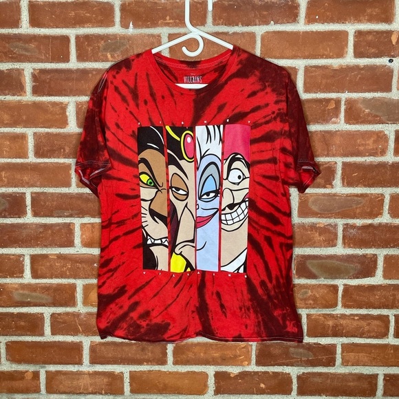 Disney villains red T-shirt - Picture 1 of 6